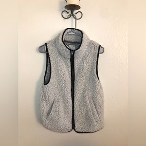 SO Grey Polyester Vest SIZE MEDIUM - NEW!!